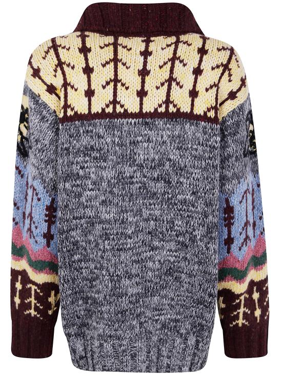 25FW 라 더블제이 스웨터 PUL0288KNI166VA398 GY02 MULTICOLOUR - LA DOUBLEJ