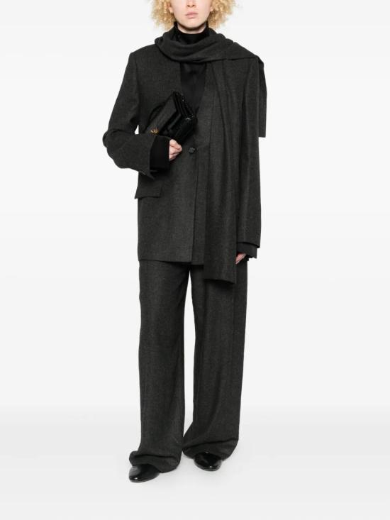 25FW 토템 스트레이트 팬츠 254WRB0303FB0472 019 GREY - TOTEME