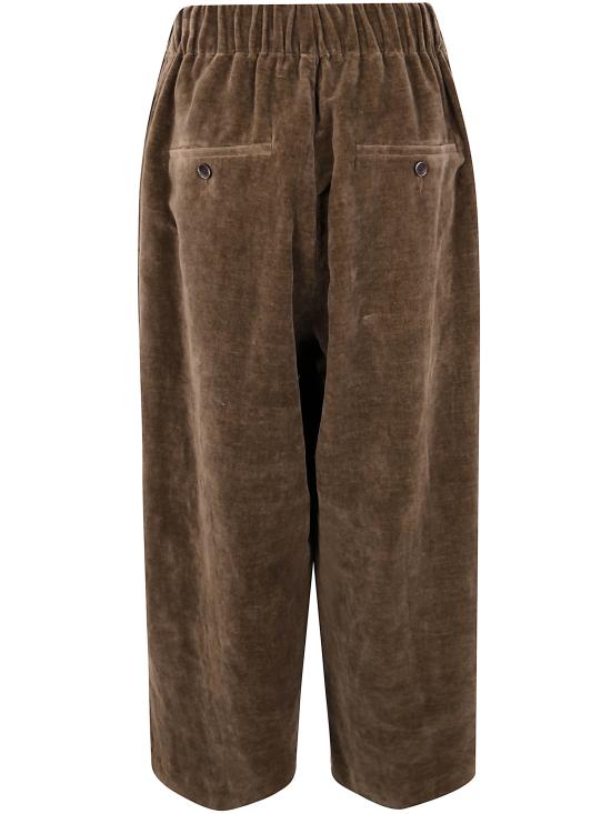 25FW 우마 왕 스트레이트 팬츠 UW3051 UW240 YELLOW ORANGE - UMA WANG