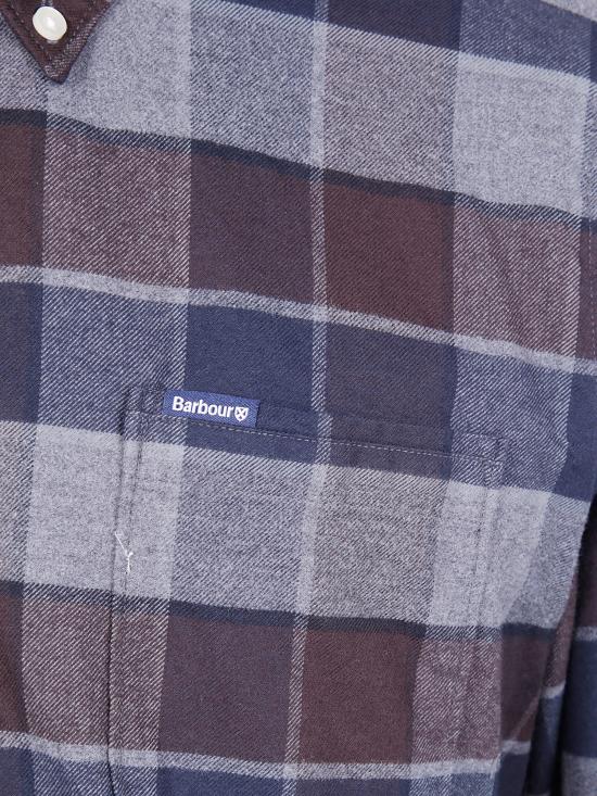 25FW 바버 긴팔 셔츠 MSH5057MSH BR17 BROWN - BARBOUR