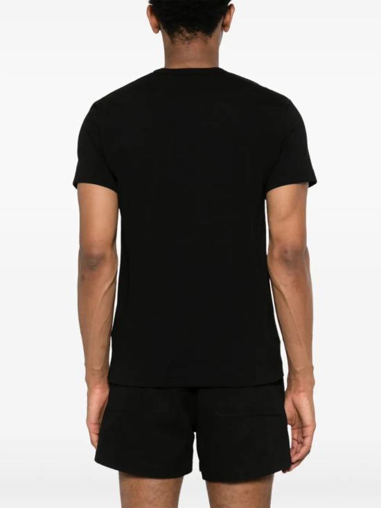 25FW 꼼데가르송 반팔 티셔츠 AXT337 0511 BLACK - COMME DES GARCONS