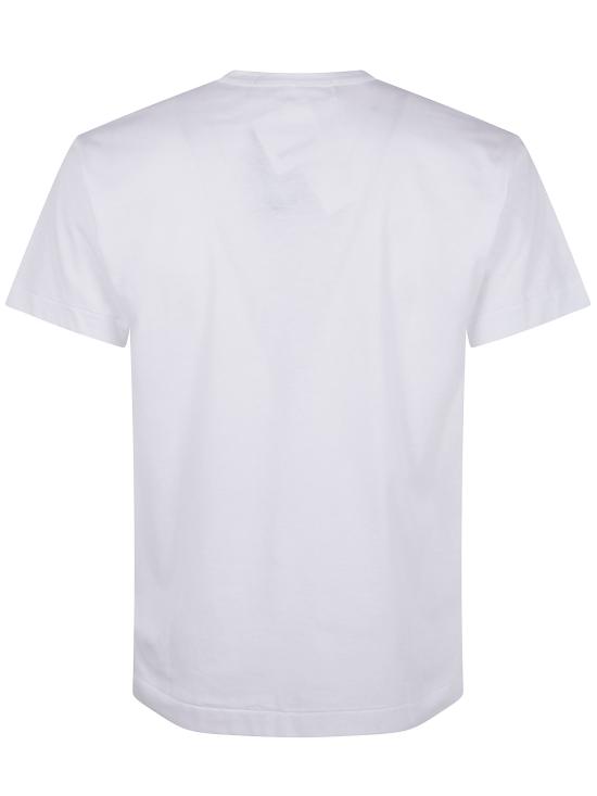 25FW 꼼데가르송 반팔 티셔츠 AXT108 0512 WHITE - COMME DES GARCONS