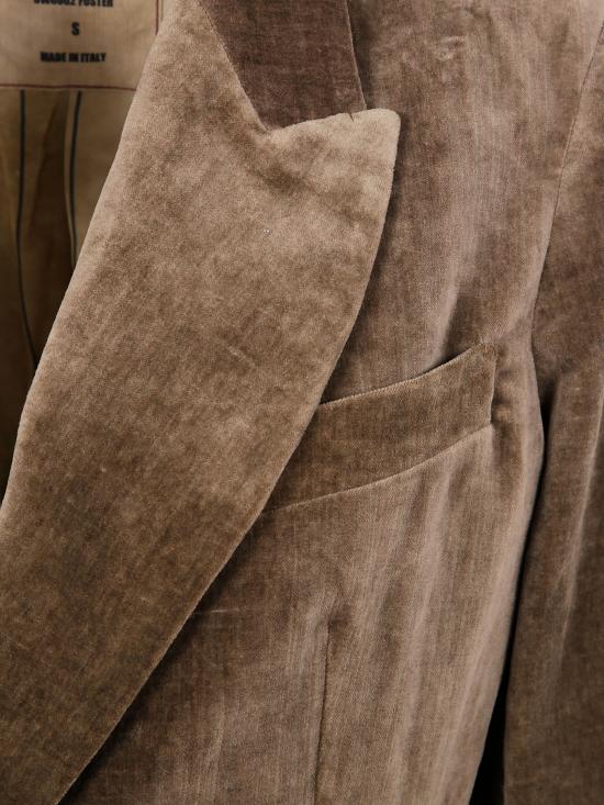 25FW 우마 왕 수트 자켓 UW6062 UW240 YELLOW ORANGE - UMA WANG