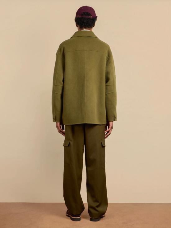 25FW 드롤드무슈 코트 IJT248WO042 KK GREEN - DROLE DE MONSIEUR