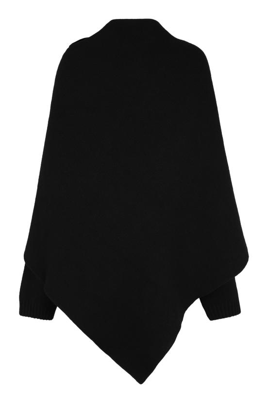 25FW 알베르타 페레티 케이프 058066010555 black - ALBERTA FERRETTI