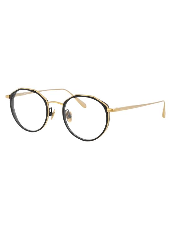 25FW 린다페로우 안경 LFL1225C1OPT C1 YELLOWGOLD BLACK OPTICAL - LINDA FARROW