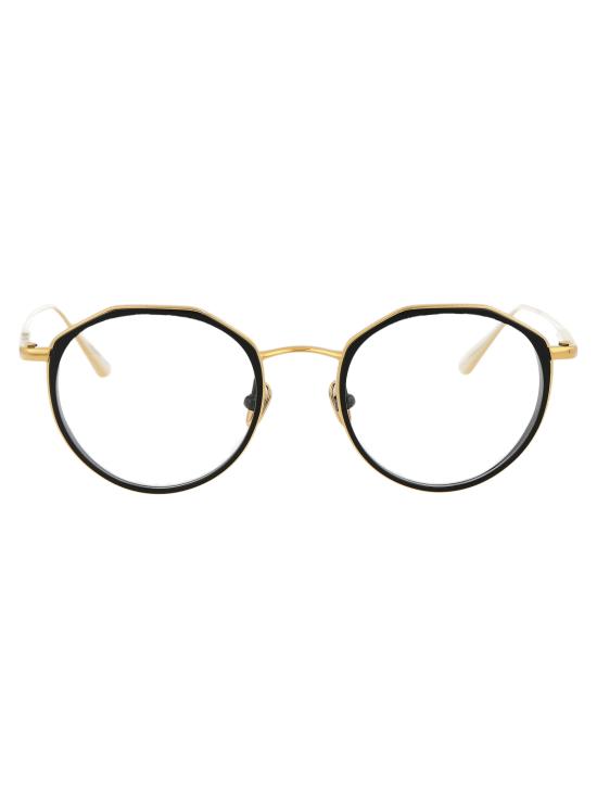 25FW 린다페로우 안경 LFL1225C1OPT C1 YELLOWGOLD BLACK OPTICAL