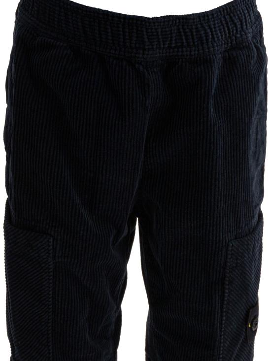 25FW [키즈] 스톤 아일랜드 트레이닝/조거 팬츠 3100005S0199V0020 BLUE - STONE ISLAND