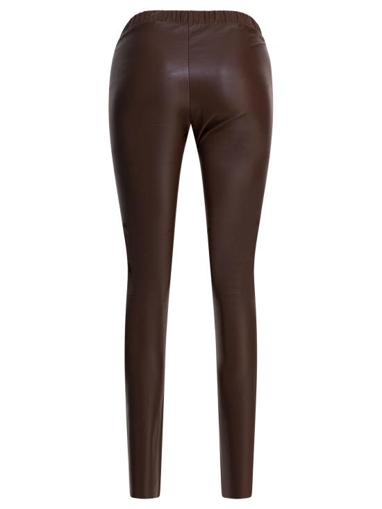 25FW 막스앤모이 스트레이트 팬츠 PERLEGGINGCHOCOLAT BROWN - MAX&MOI