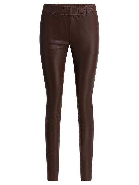 25FW 막스앤모이 스트레이트 팬츠 PERLEGGINGCHOCOLAT BROWN