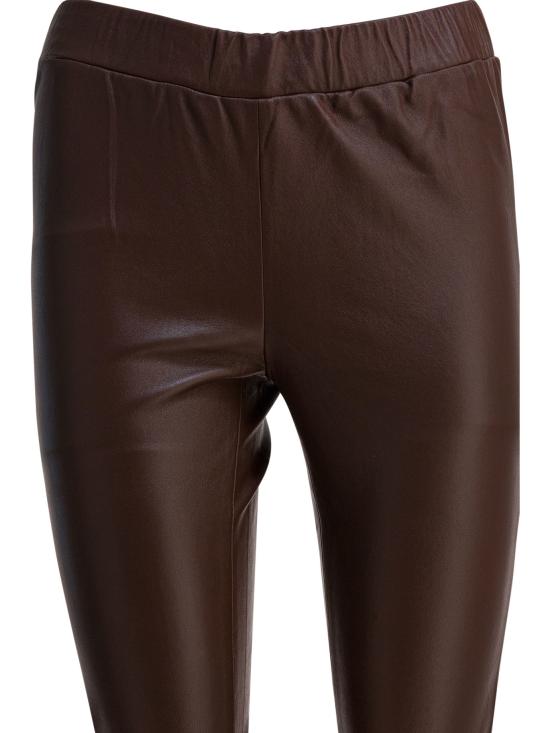 25FW 막스앤모이 스트레이트 팬츠 PERLEGGINGCHOCOLAT BROWN - MAX&MOI