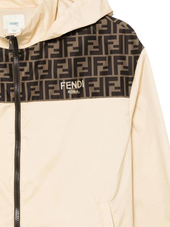  [키즈] 펜디 아우터 JUA233AS56 F1P2N LINEN - FENDI