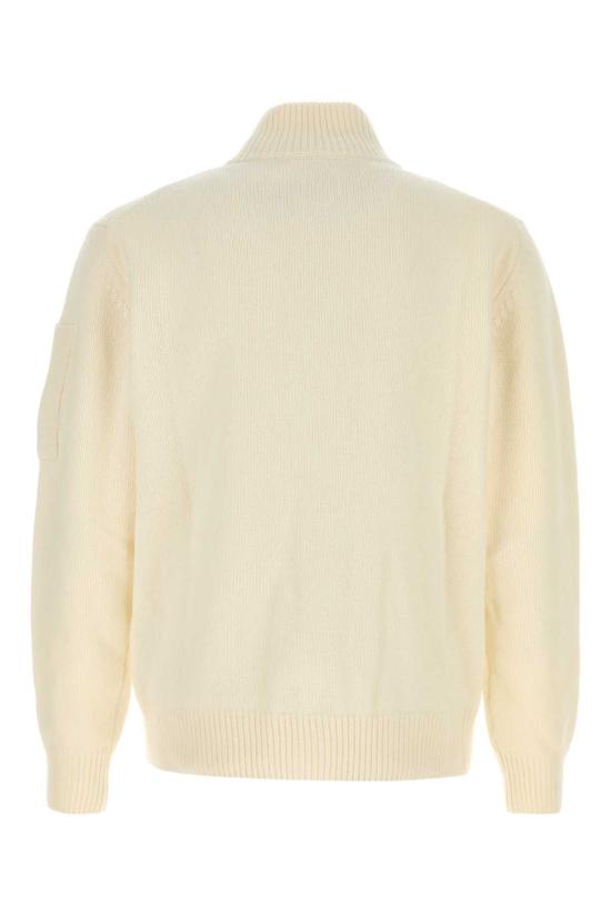 25FW 씨피 컴퍼니 스웨터 19CMKN042A110149A 103 WHITE - C.P. COMPANY