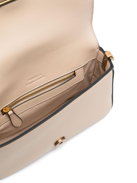 25FW 핑코 크로스백 104340A0QO C50Q BEIGEGRIGIO FUMOANTIQUE - PINKO