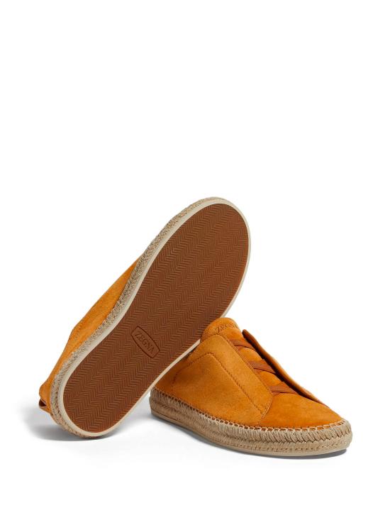 25SS 에르메네질도제냐 스니커즈 LHCSRS5970ZSEE ORANGE - ERMENEGILDO ZEGNA