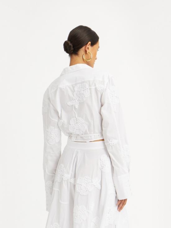 25FW 로테이트 바이 크리스텐슨 셔츠 114546400 WHITE - ROTATE BY BIRGERCHRISTENSEN