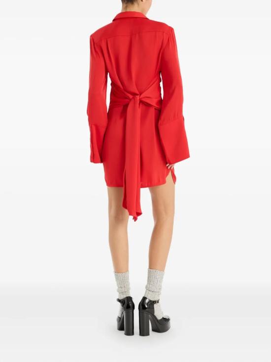 25FW 로테이트 바이 크리스텐슨 미디 원피스 1146463017 RED - ROTATE BY BIRGERCHRISTENSEN