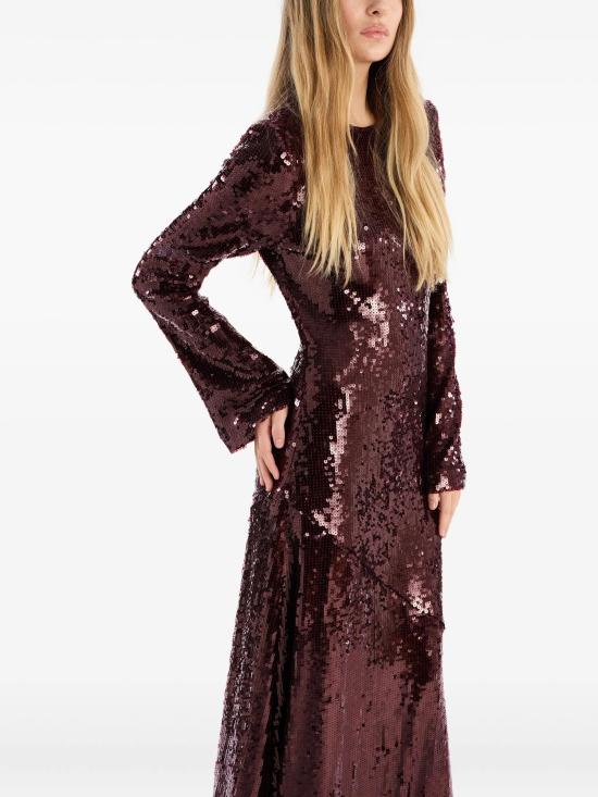 25FW 로테이트 바이 크리스텐슨 미디 원피스 1146172734 RED - ROTATE BY BIRGERCHRISTENSEN