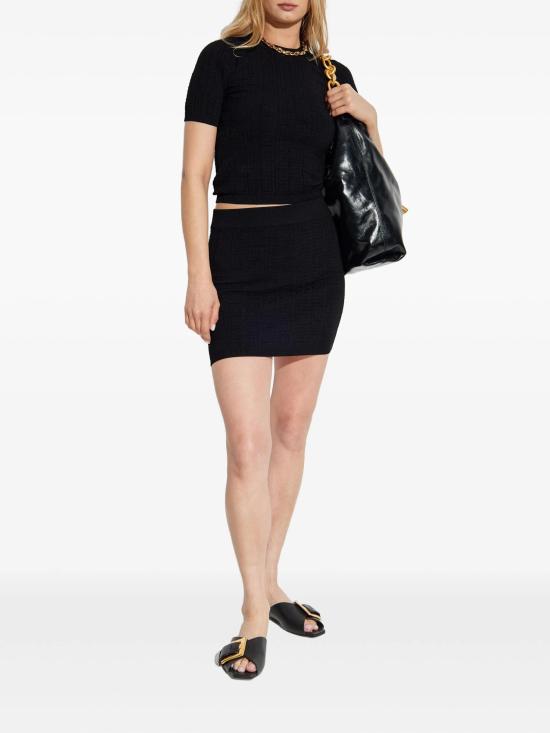 25FW 발망 반팔 티셔츠 FF1ALA75KI630PA BLACK - BALMAIN