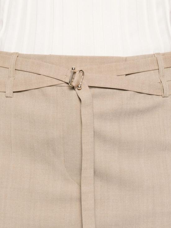 25FW 막스마라 스포츠막스 숏 스커트 2522106071600001 BEIGE - SPORTMAX