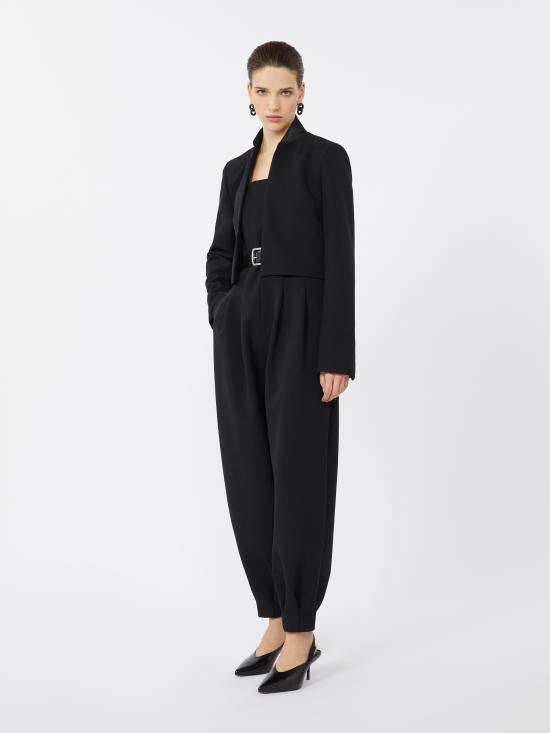 25FW 막스마라 미디 원피스 2521246037600004 BLACK - MAX MARA