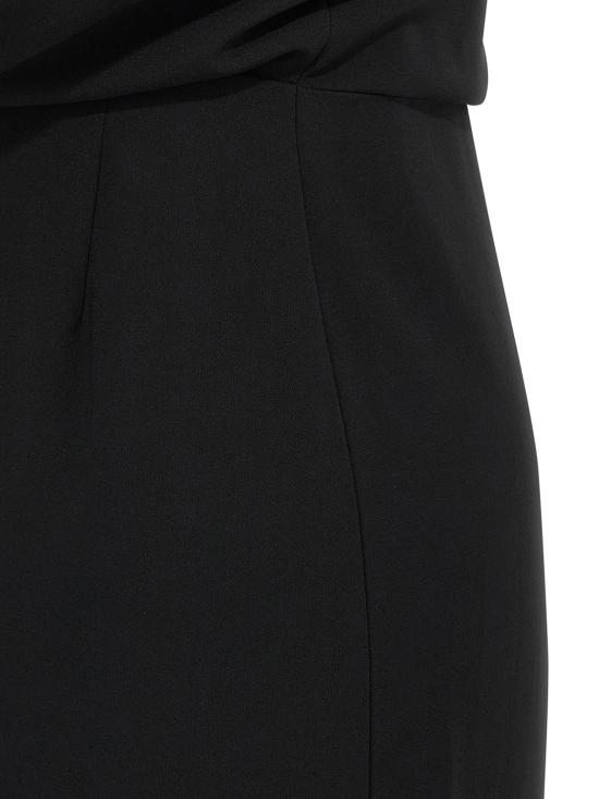 25FW 막스마라 미디 원피스 2521226024600003 BLACK - MAX MARA