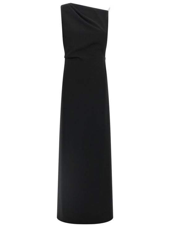 25FW 막스마라 미디 원피스 2521226024600003 BLACK - MAX MARA