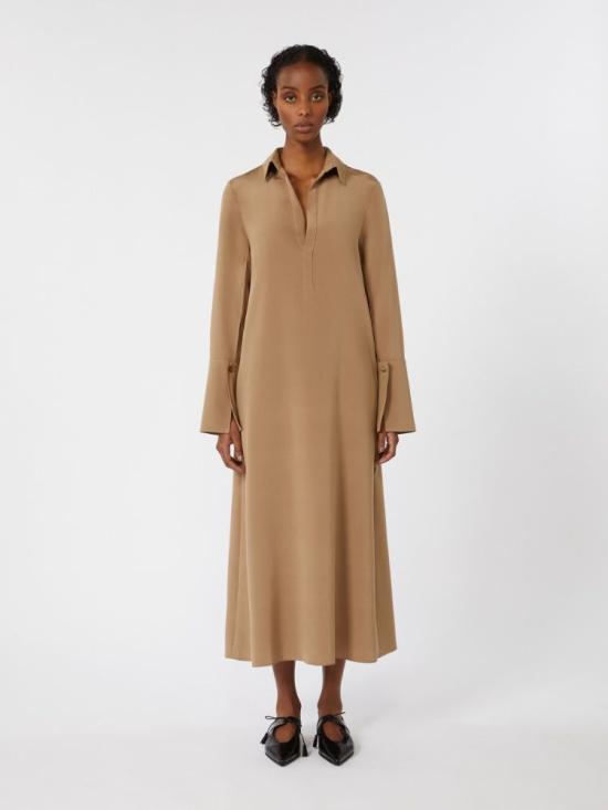 25FW 막스마라 미디 원피스 2521226018600037 BEIGE - MAX MARA