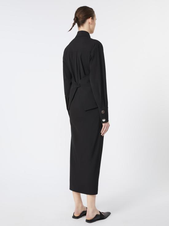 25FW 막스마라 스포츠막스 미디 원피스 2522226061600003 BLACK - MAX MARA SPORTMAX FASHION