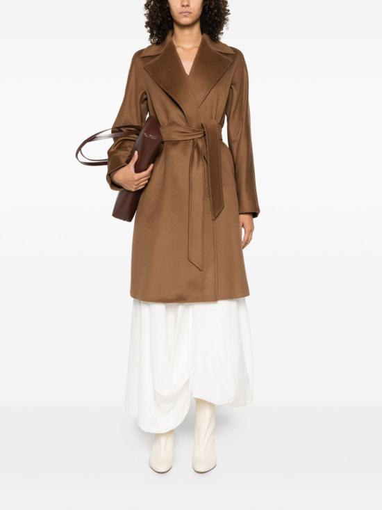25FW 막스마라 스튜디오 코트 2526016091600056 BROWN - MAX MARA STUDIO