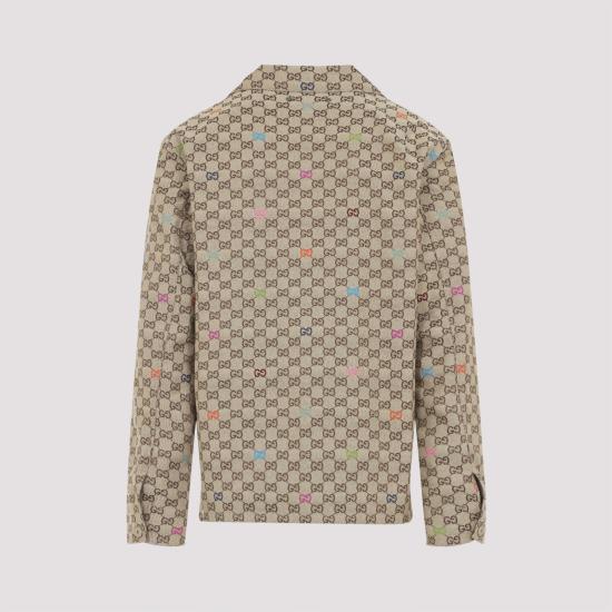 25FW 구찌 캔버스 자켓 833305ZAS812137 BEIGE - GUCCI