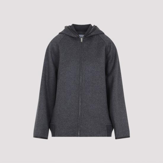 25FW 보테가베네타 코트 834986V4CB01307 GREY