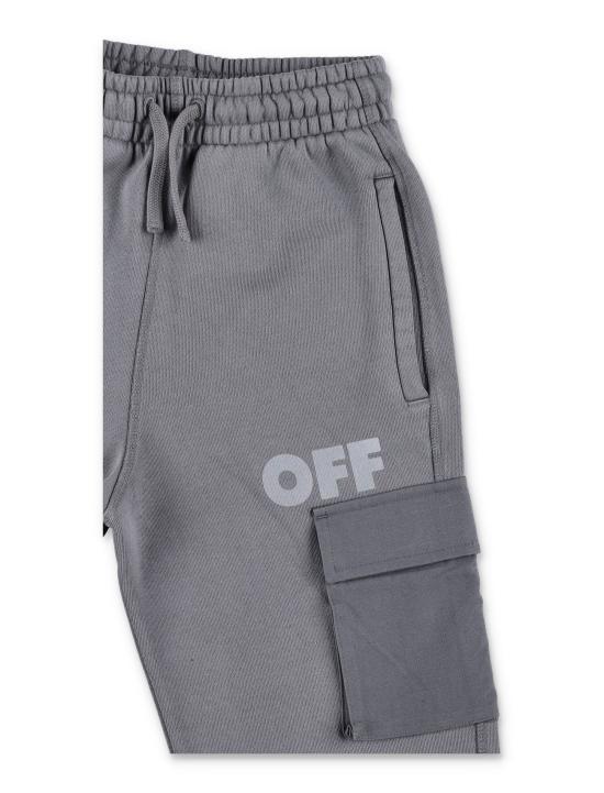 25FW [키즈] 오프화이트 트레이닝 웨어 OBCH00BF25FLE001 0705 Grigio - OFF WHITE