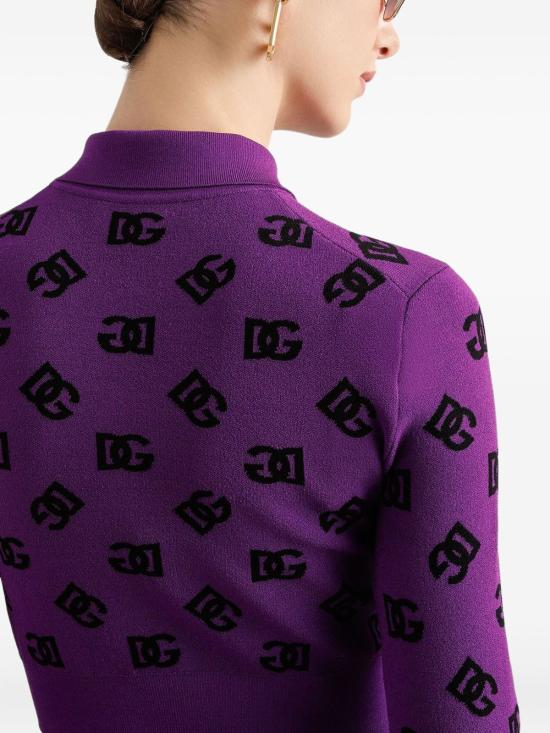 25FW 돌체앤가바나 반팔 티셔츠 FXZ35TJGMB3F1540 PURPLE - DOLCE & GABBANA