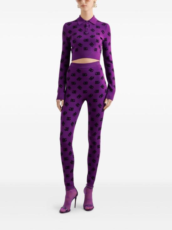 25FW 돌체앤가바나 반팔 티셔츠 FXZ35TJGMB3F1540 PURPLE - DOLCE & GABBANA