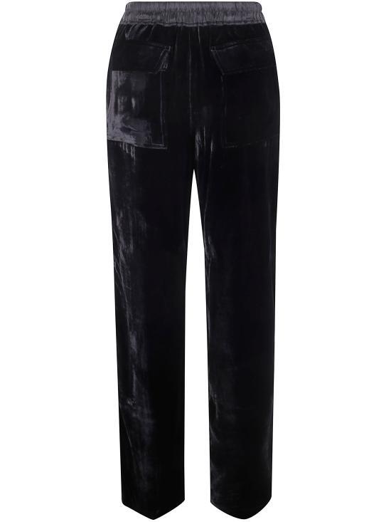25FW 릭 오웬스 스트레이트 팬츠 RP02E4325V09 BLACK - RICK OWENS