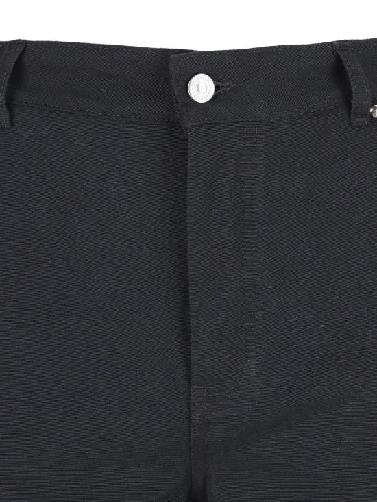 25FW 발렌티노 가라바니 스트레이트 팬츠 7V3RBN41AT1FA8 BLACK - VALENTINO GARAVANI