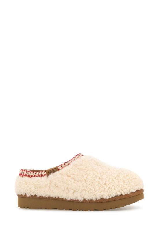 25FW 어그 맥시 컬리 타스만 슬리퍼 1158356NAT WHITE - UGG