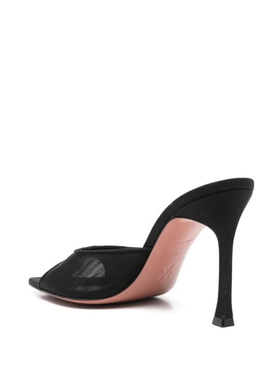 25FW 아미나 무아디 샌들 ALEXAMESHSLIPPER95BLACK - AMINA MUADDI