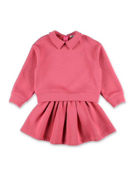 25FW [키즈] 일 구포 캐주얼 세트 DG0001M0154 351 Rosa