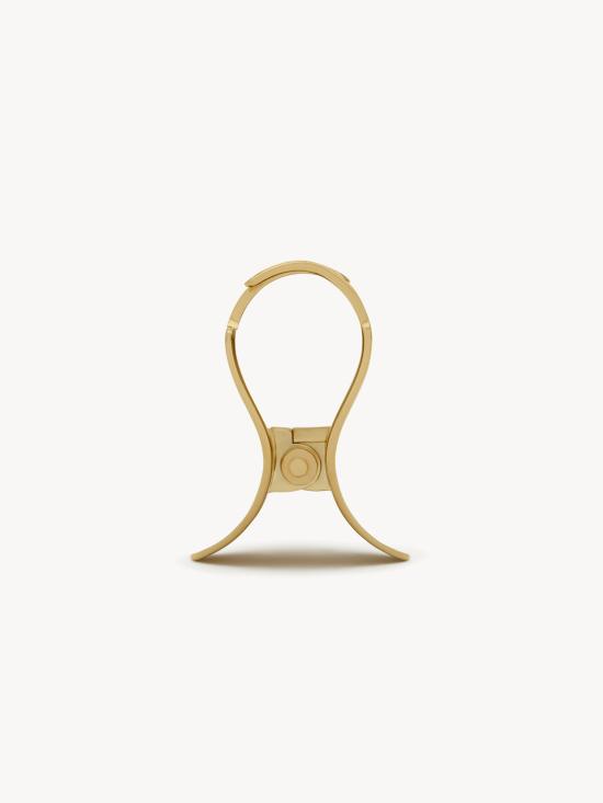 25FW 생로랑 헤어 액세서리 820845Y15008030 GOLDEN - SAINT LAURENT