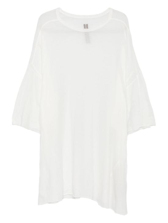 25FW 릭 오웬스 반팔 티셔츠 RU02E1283UC11 WHITE