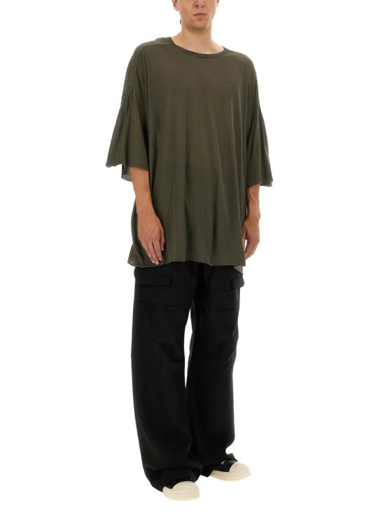 25FW 릭 오웬스 반팔 티셔츠 RU02E1283UC25 GREEN - RICK OWENS