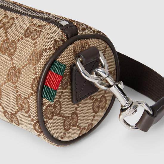 25FW 구찌 캔버스 미니 보스턴 백  834269FAEON9750 BEIGE - GUCCI