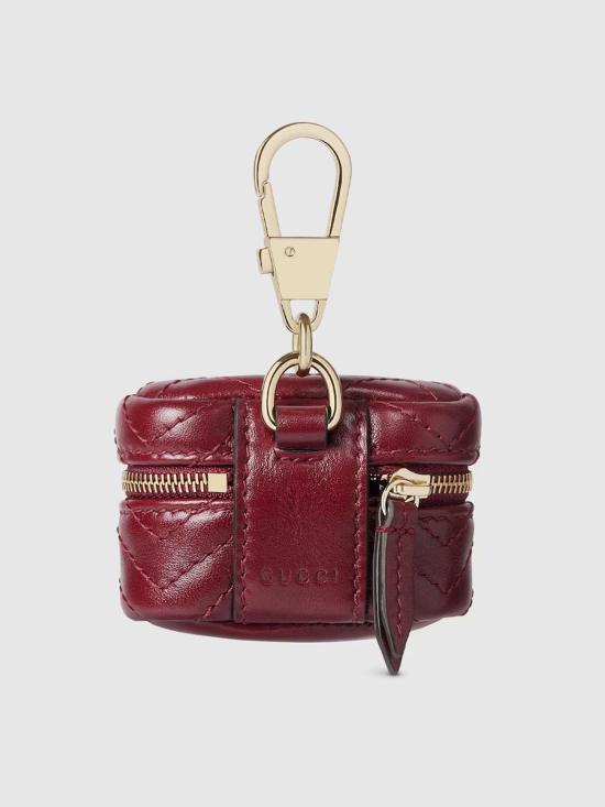 25FW 구찌 GG 마몽 에어팟 파우치 837751AAE4S6207 RED - GUCCI