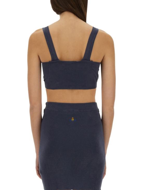 25SS 비비안웨스트우드 베아 니트 브라 1803003Z Y003FK409 Purple - VIVIENNE WESTWOOD