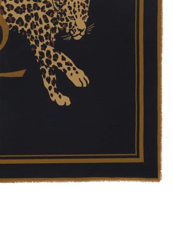 25FW 생로랑 머플러/스카프 8421703Y2001079 BLACK - SAINT LAURENT