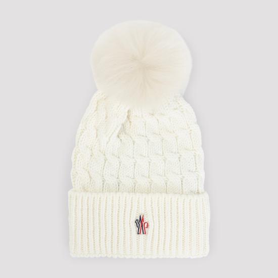25FW 몽클레어 비니 K20983B000120402A034 WHITE - MONCLER