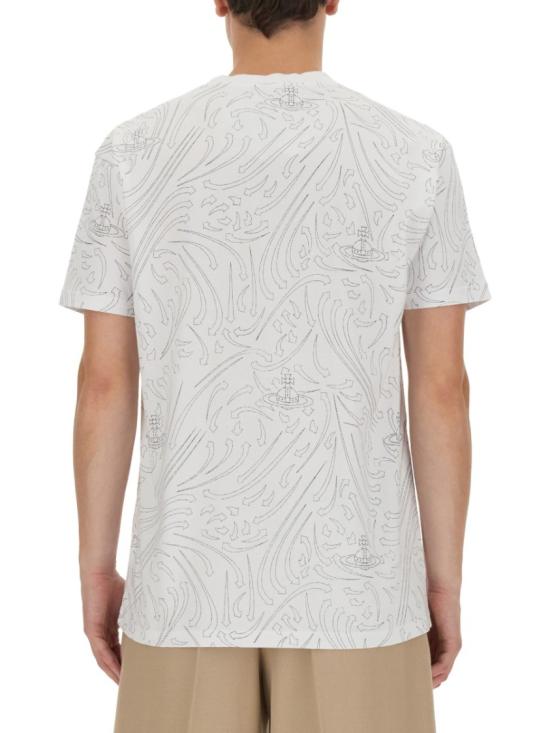  비비안웨스트우드 반팔 티셔츠 3G01000G J004OA401 White - VIVIENNE WESTWOOD