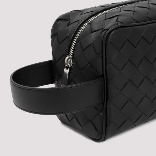 25FW 보테가베네타 클러치/파우치 729295VCPQ18803 BLACK - BOTTEGA VENETA